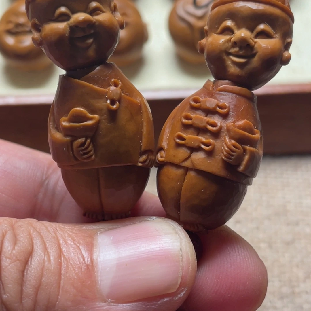 橄榄核手串/手链童男童女一对精品