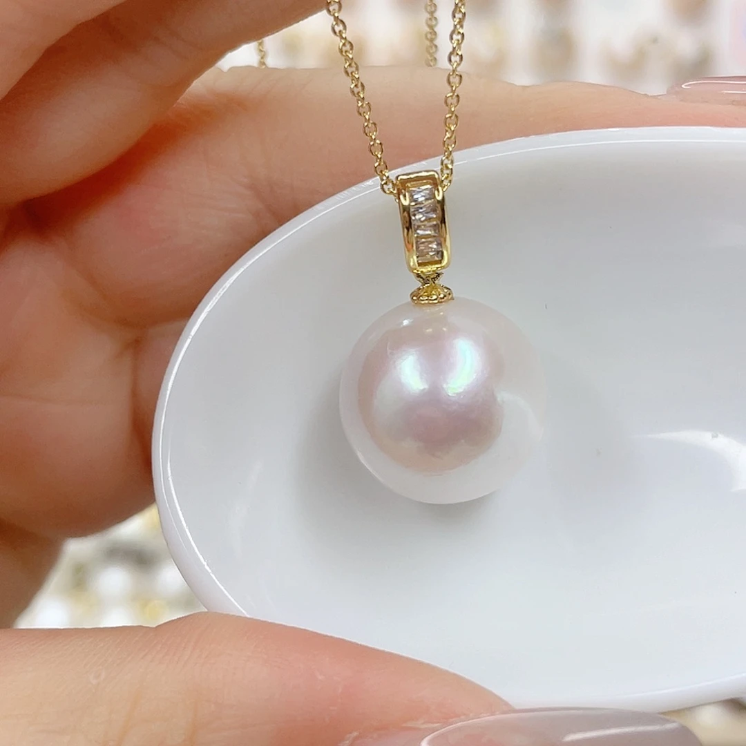 淡水珍珠合金吊坠(赠链)