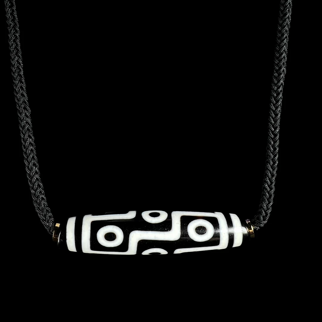 【赤华原创 】 头货精选 SSS级 50尺 黑白 玛瑙项链 多样性发货