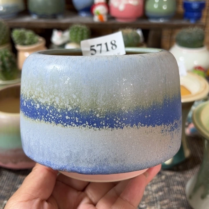 口9 手工花盆满30包邮