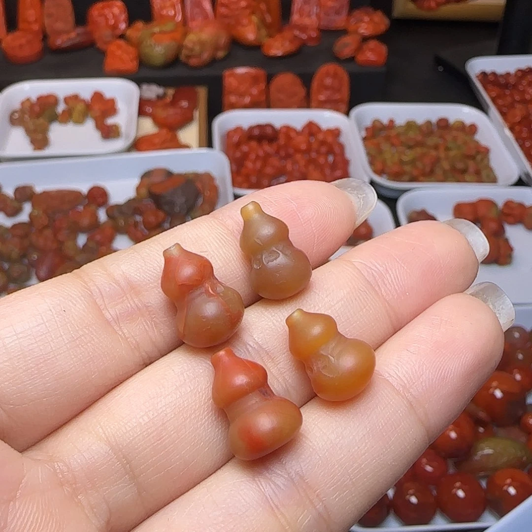 南红玛瑙未镶嵌吊坠(不含链)