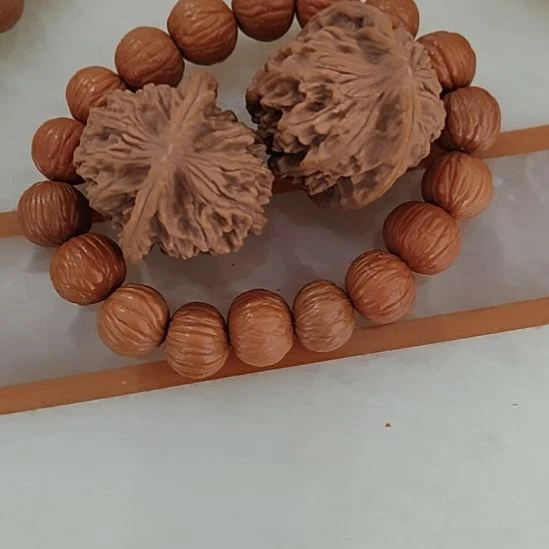 Y***雨文玩核桃把件37左右天地朋友福利+猴头！