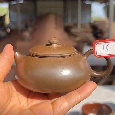 戬谷龙窑柴烧茶壶15