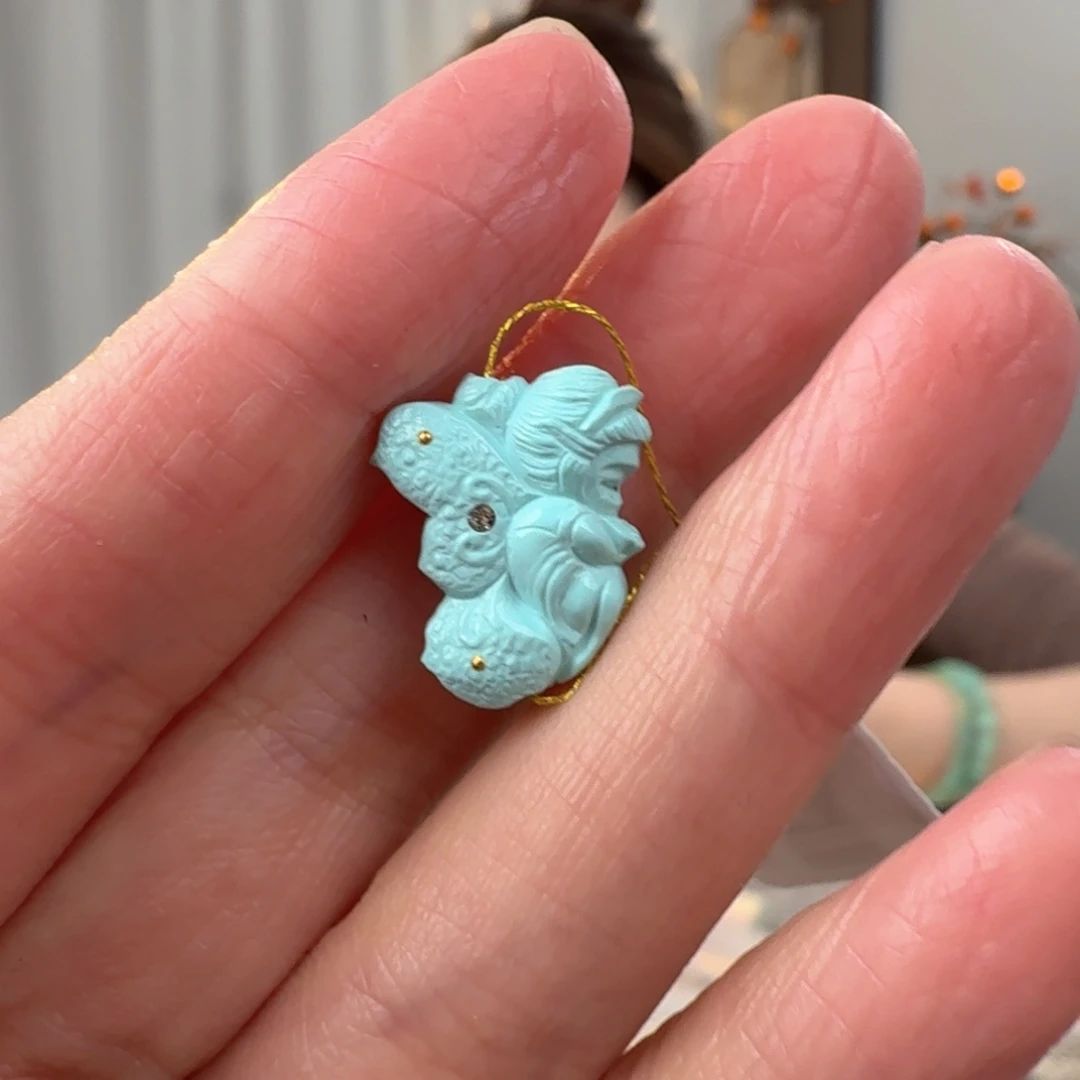 绿松石未镶嵌珠宝奇石