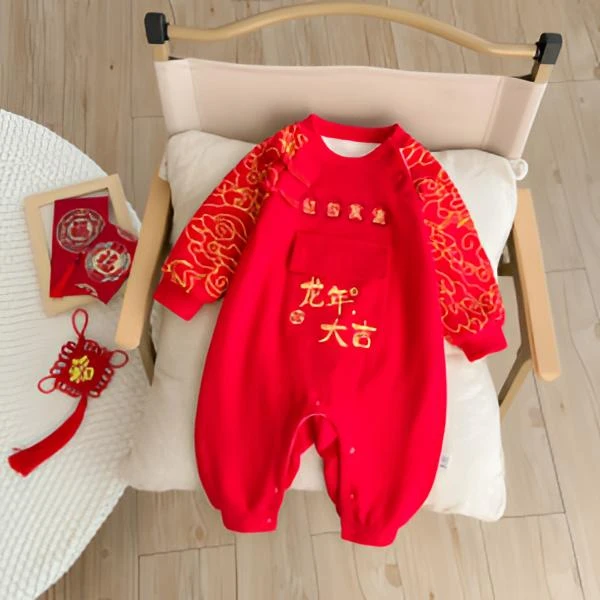 【23194】 宝宝新生儿连体爬服