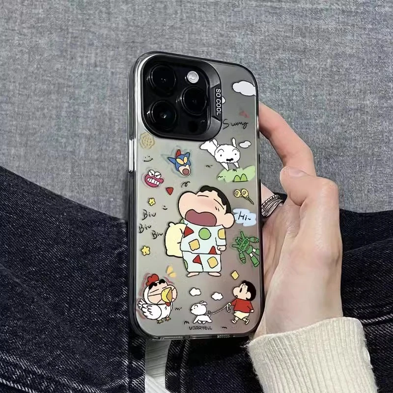 彩银壳哈欠小新适用苹果16华为oppo小米15vivo荣耀oppo红米iphone
