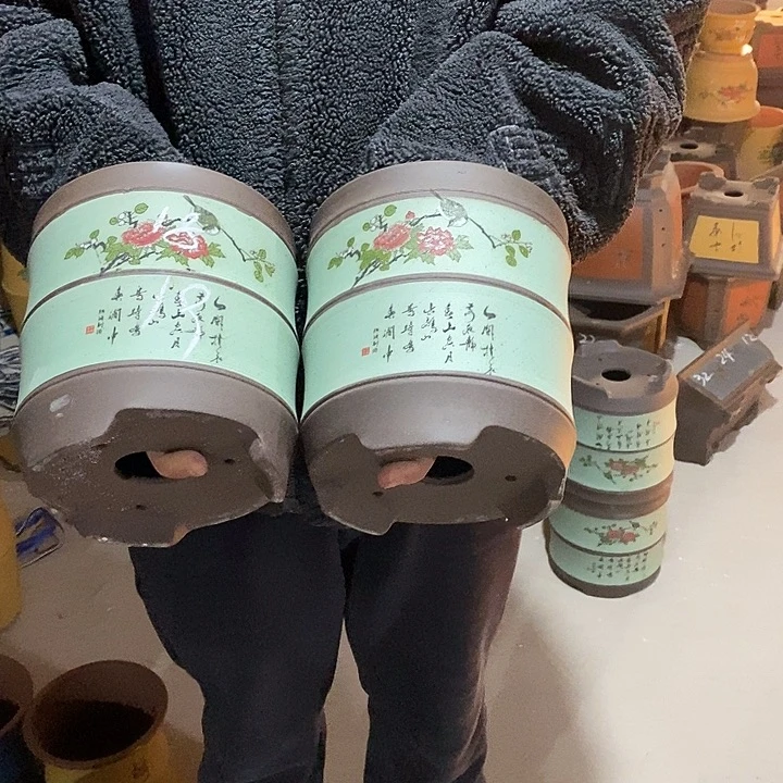 紫砂花盆紫砂花盆