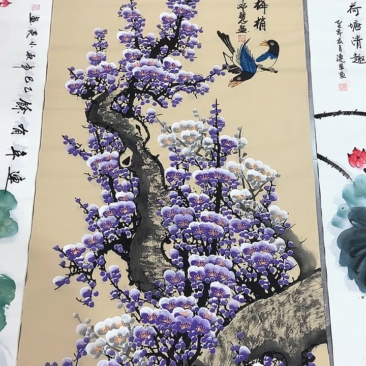 小周画廊的直播间