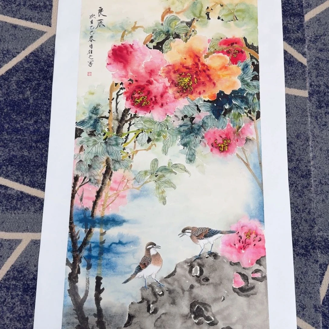 国画国画山水花鸟