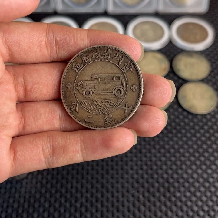 金属大头龙洋船洋工艺品
