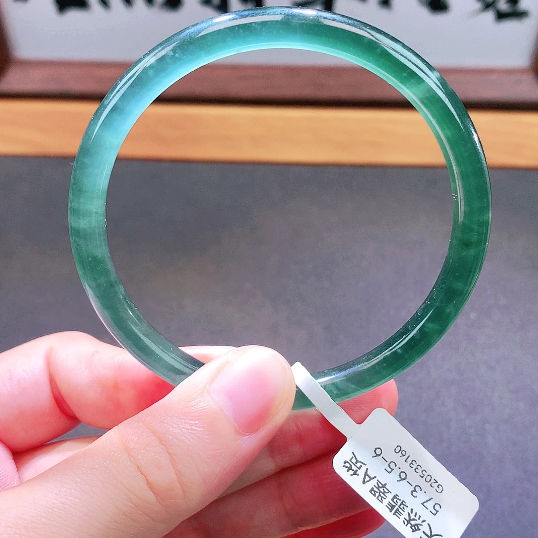 翡翠未镶嵌手镯天然翡翠