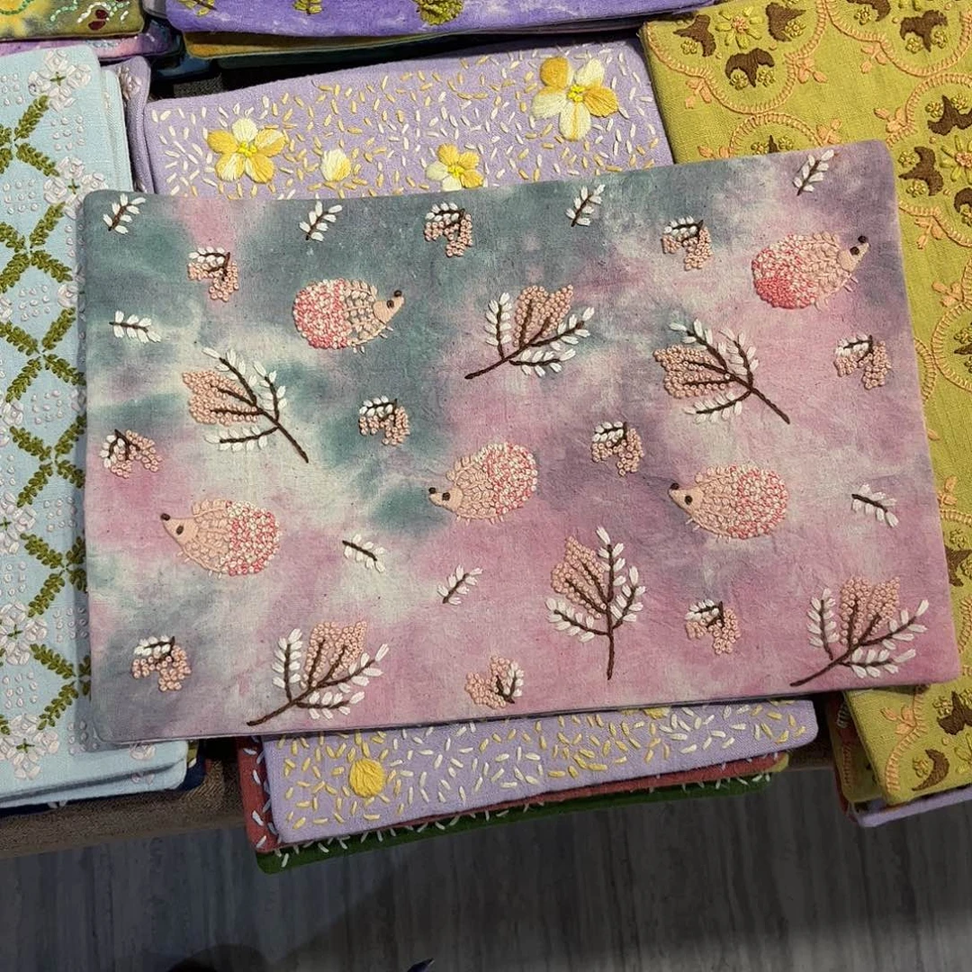 规格20.30刺子绣茶席