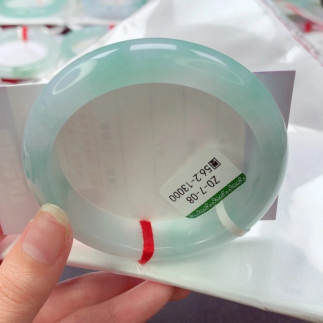 翡翠未镶嵌手镯缅甸天然a货翡翠手镯