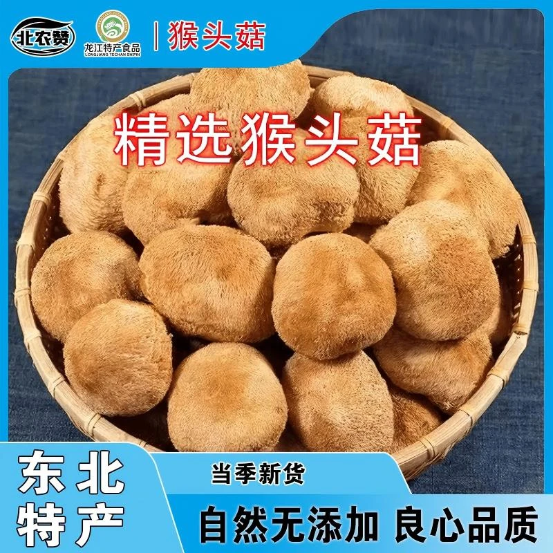 东北精选生猴头菇干货可煲汤炖菜营养丰富