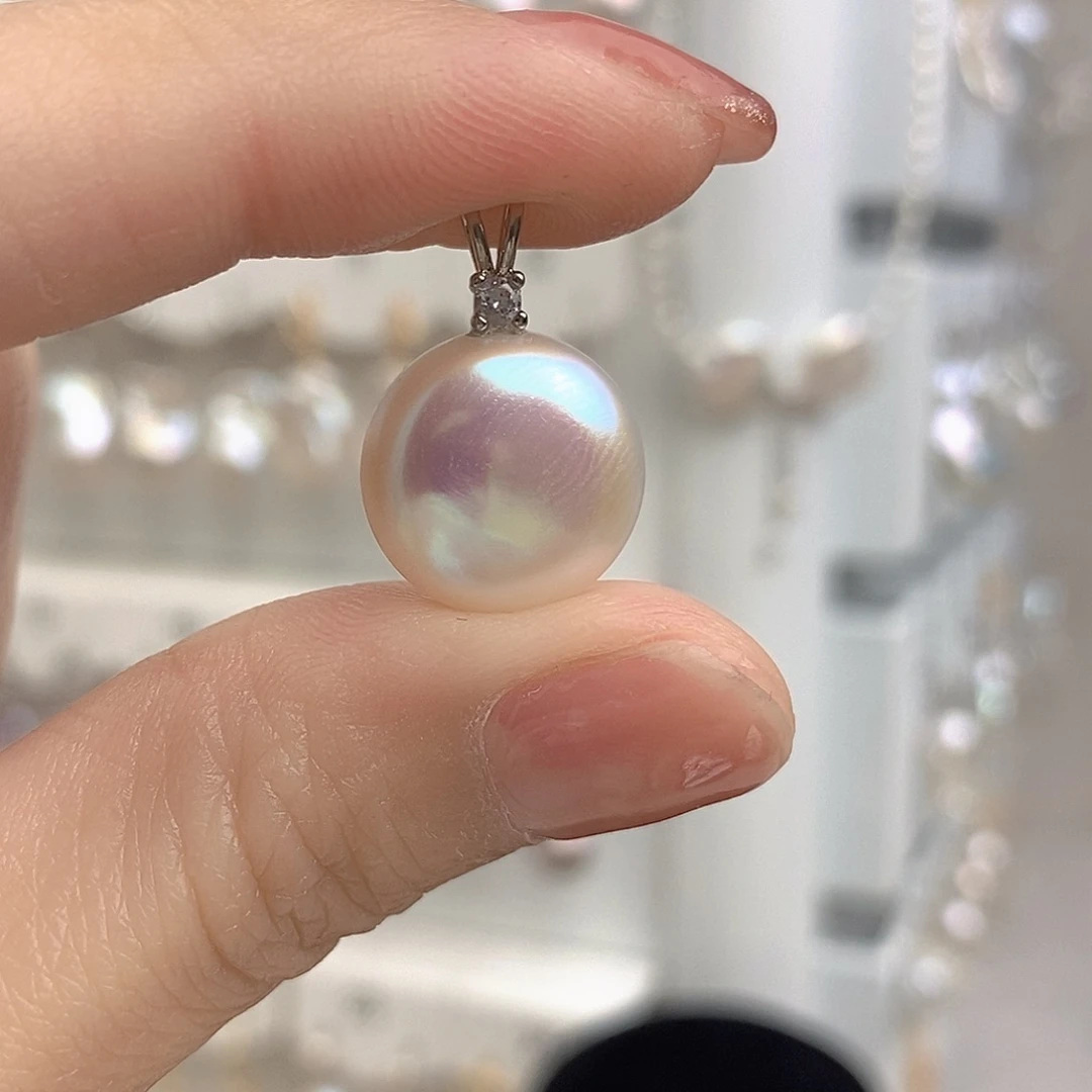 淡水珍珠颈饰合金