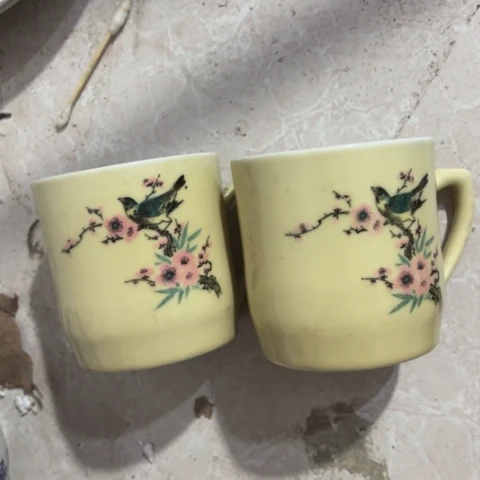 东***日景德镇陶瓷瓷器手绘茶杯