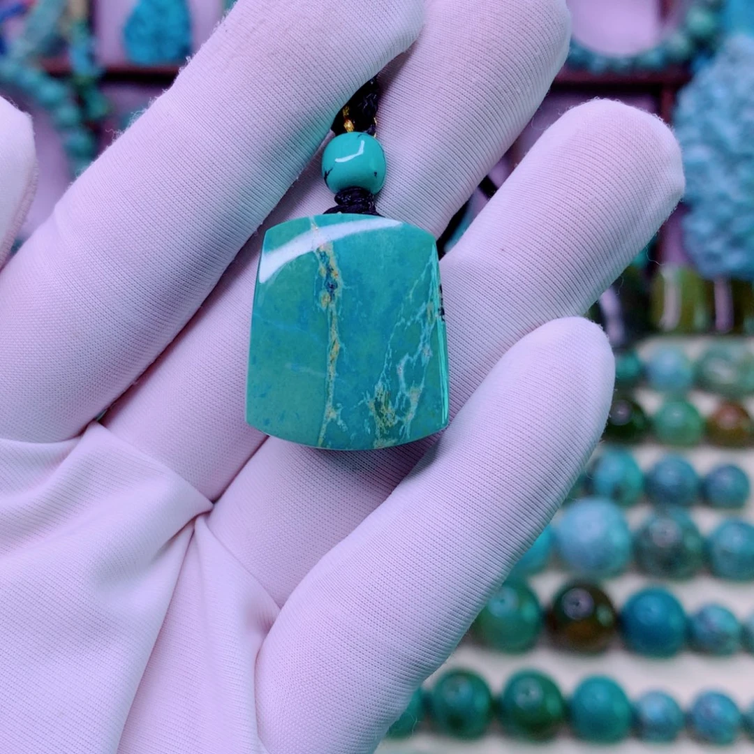 R***.绿松石未镶嵌原矿绿松石