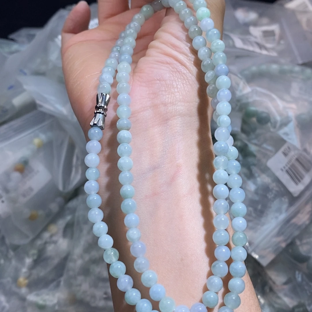未镶嵌手串翡翠手串