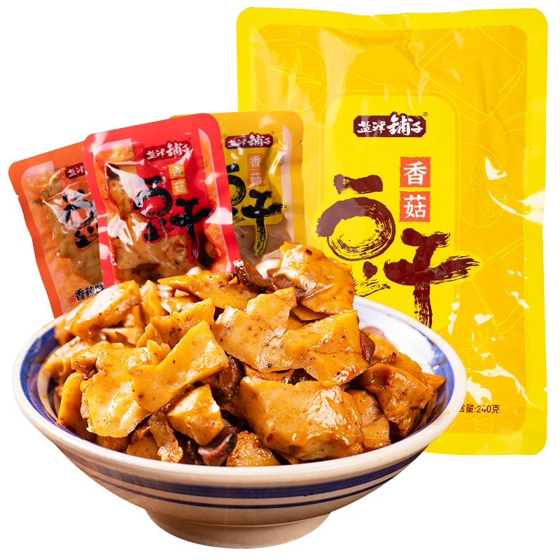 盐津铺子香菇豆干多口味麻辣香辣小包豆腐干酱干休闲湖南解馋零食