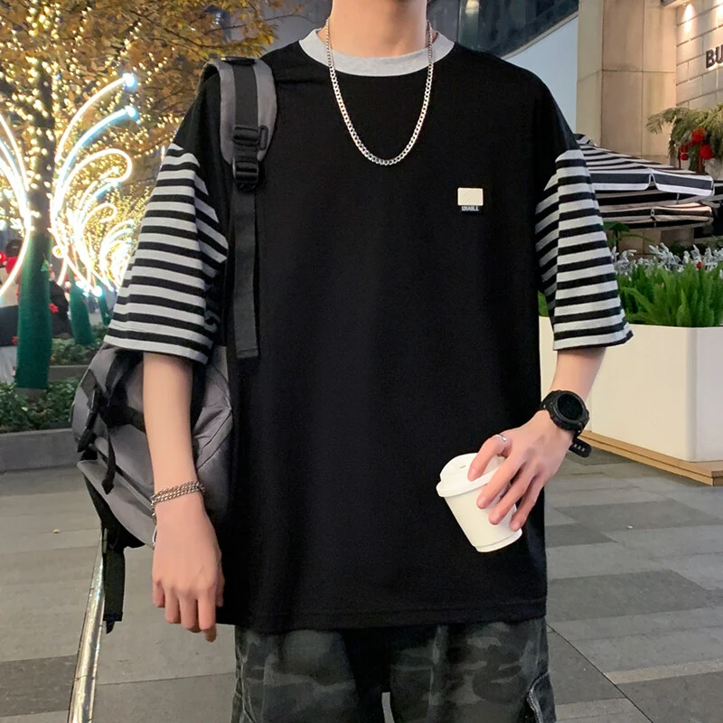 Mexican/稻草人夏季2025新款短袖索罗娜薄款半袖T恤宽松潮牌男生