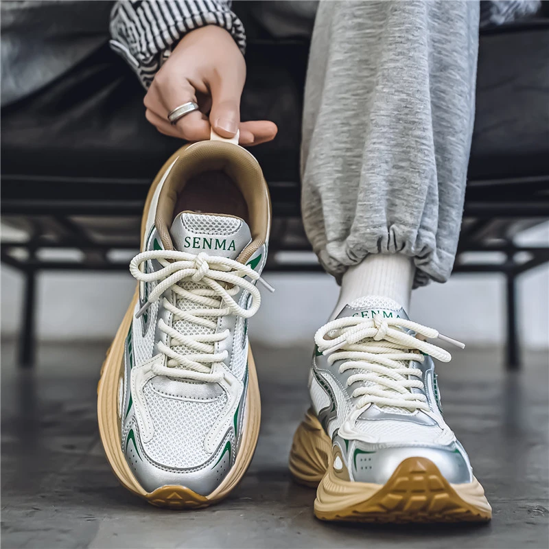 SENMA/森马男鞋春季新款潮流男士男生运动休闲老爹鞋学生潮鞋