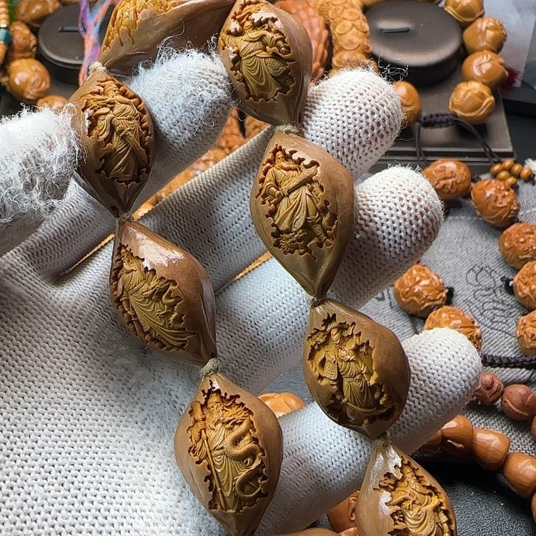 橄榄核手串/手链关公