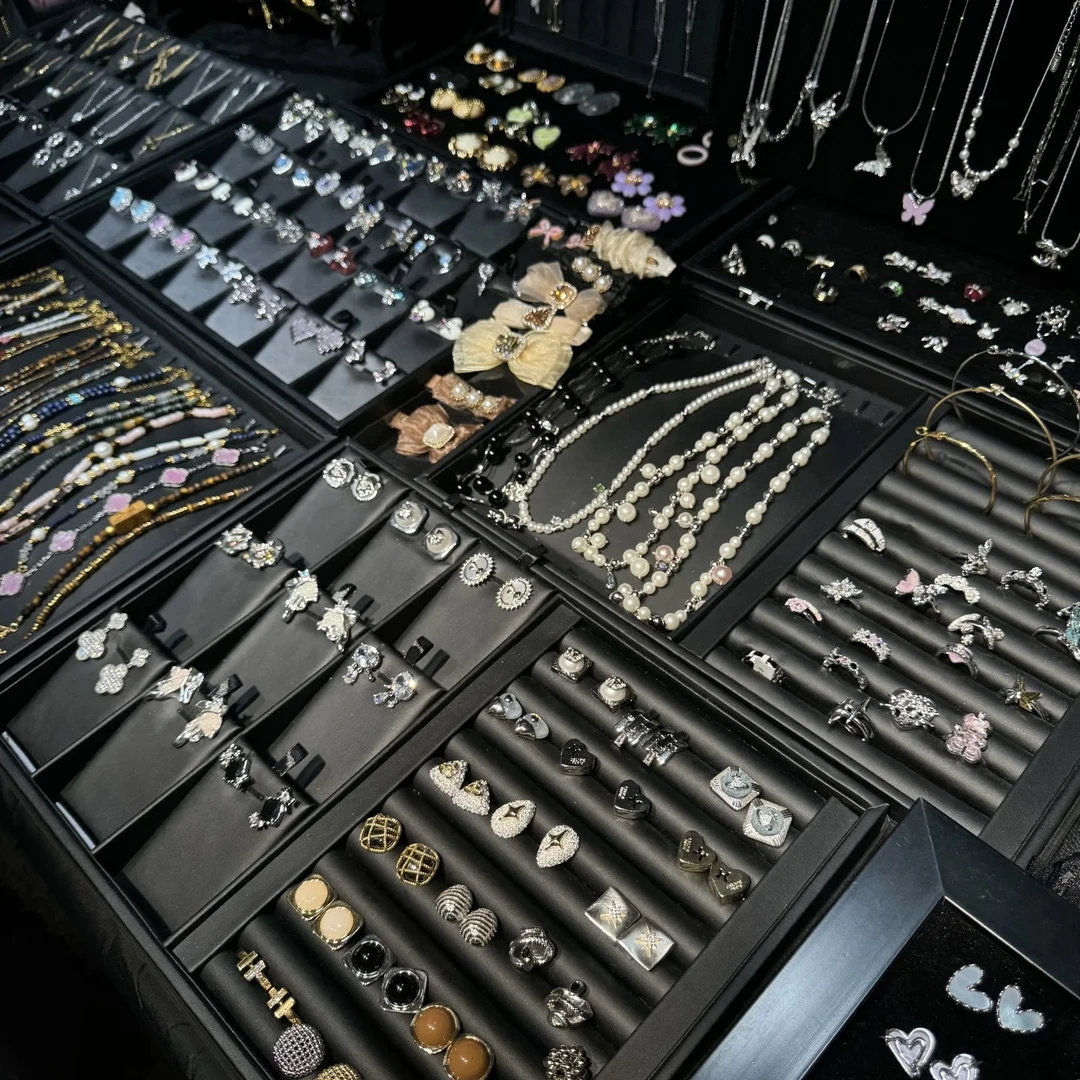 黄铜手镯 KK·匠心 600 手骷髅头珠珠水滴开口手镯