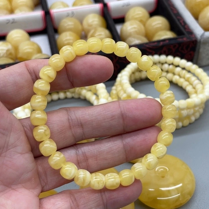 琥珀未镶嵌裸石蜜蜡