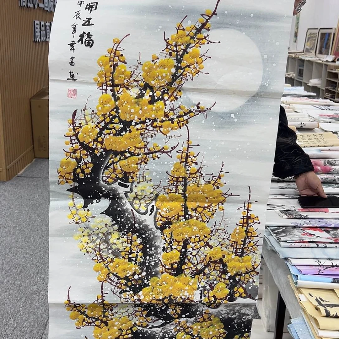 国画国画纯手绘作品
