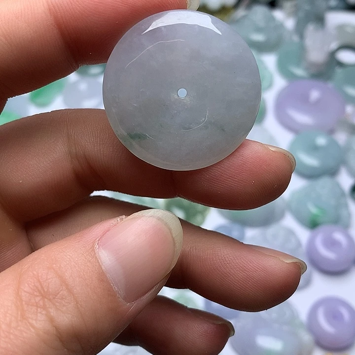 翡翠未镶嵌颈饰天然翡翠