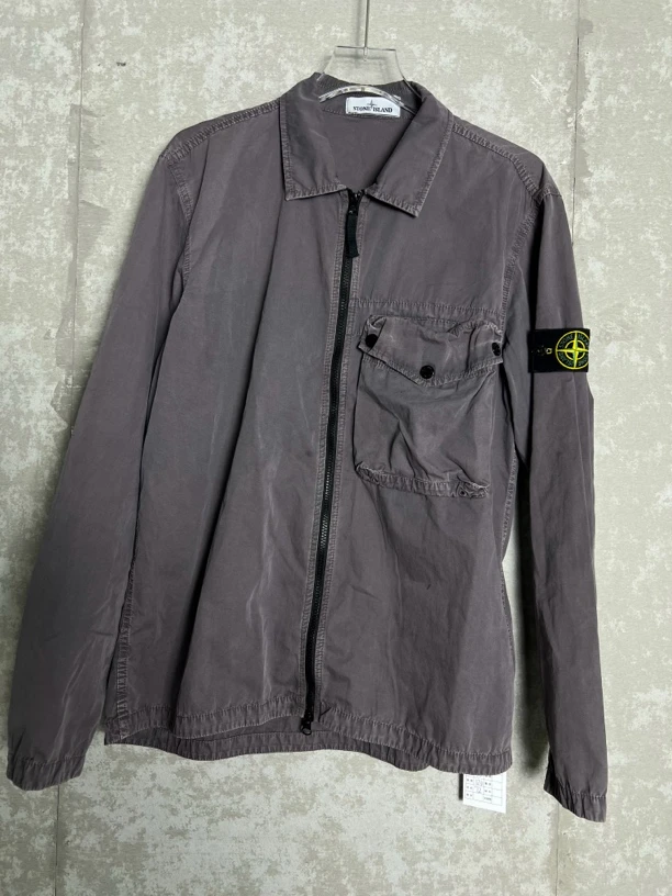 未使用 STONE ISLAND XL*1/单口袋 水洗夹克外套/09879
