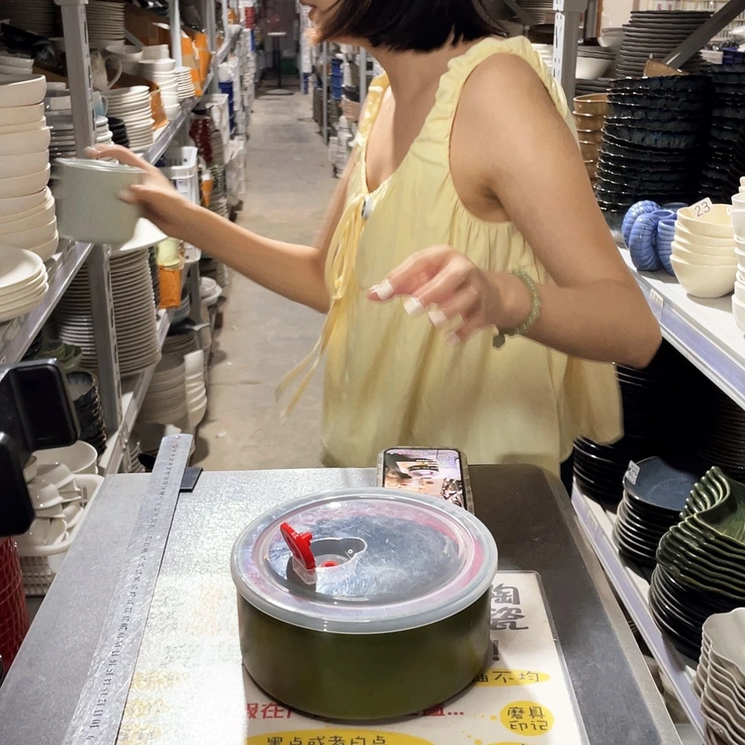 瓷片498             2个带盖子