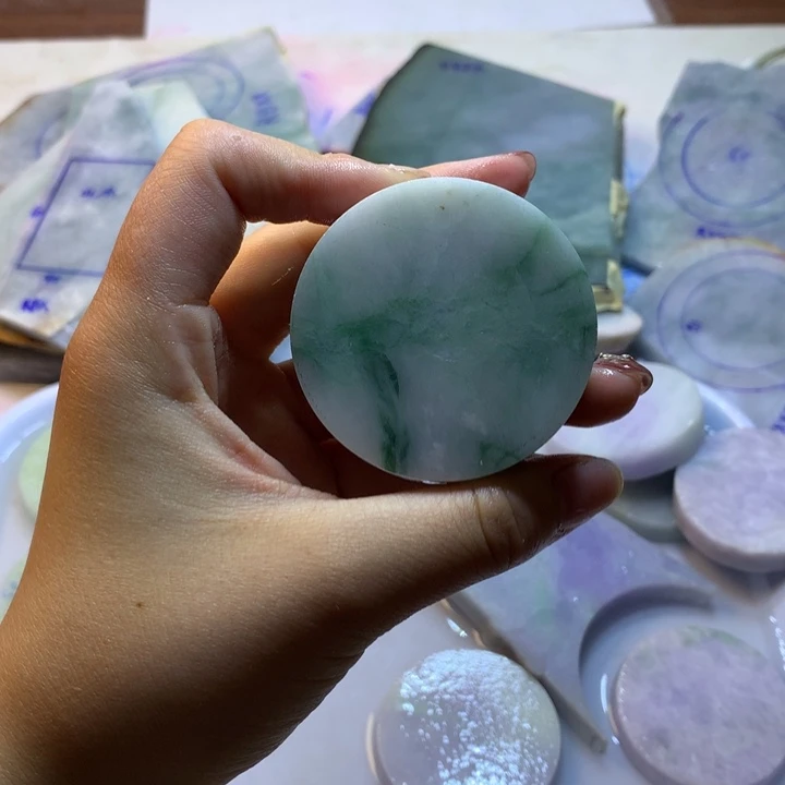 定制翡翠未镶嵌翡翠裸石