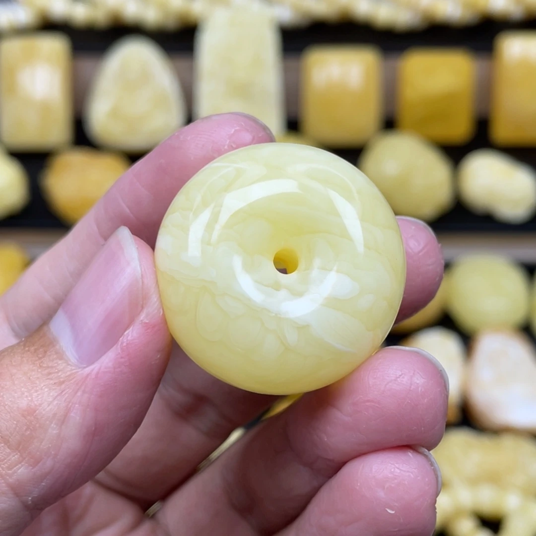 琥珀未镶嵌裸石琥珀蜜蜡