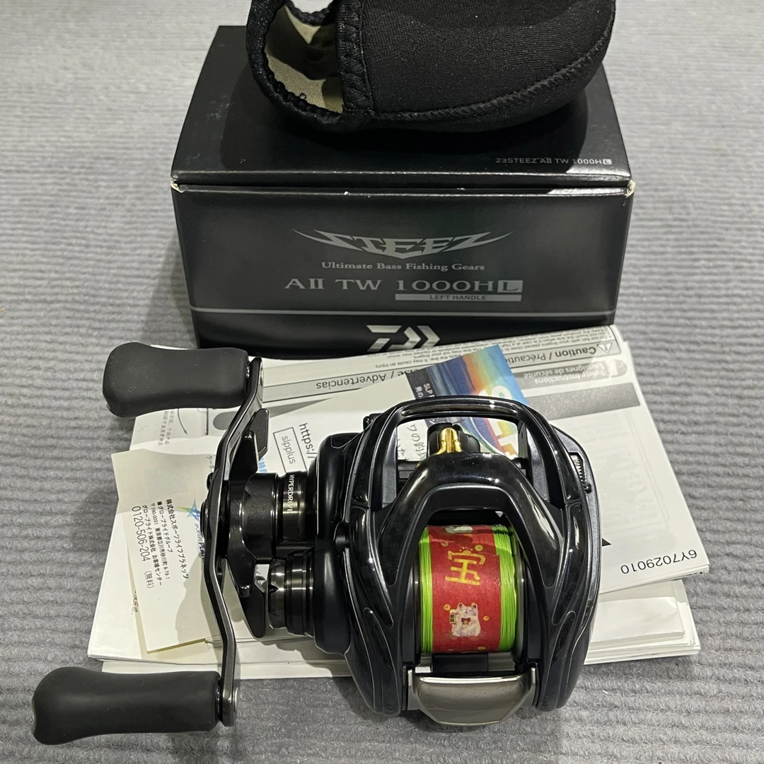 【98新】23款steez a2左手7.1速比水滴轮，顺滑没齿感，日行书盒齐全