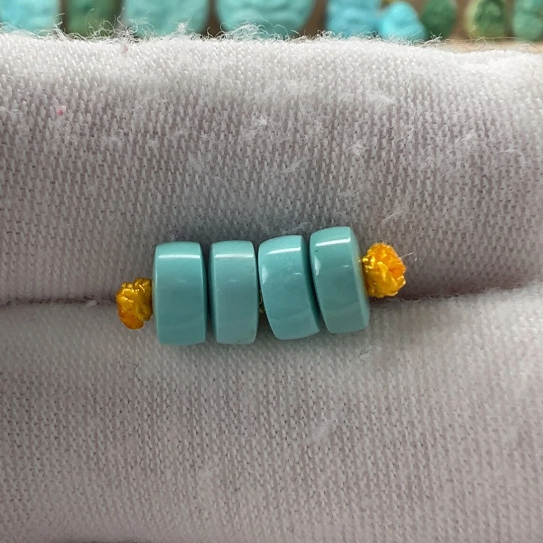 未镶嵌绿松石隔片6mm