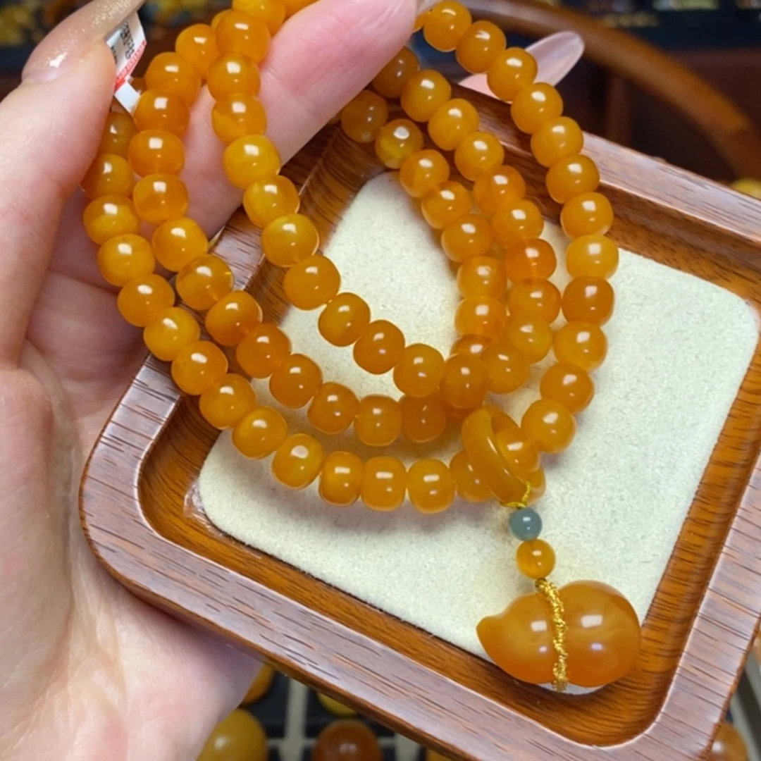 【闪购商品】蜜蜡手链未镶嵌手串
