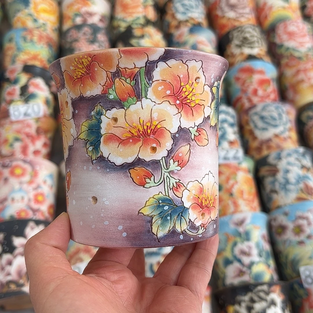 景德镇炫彩手绘口10