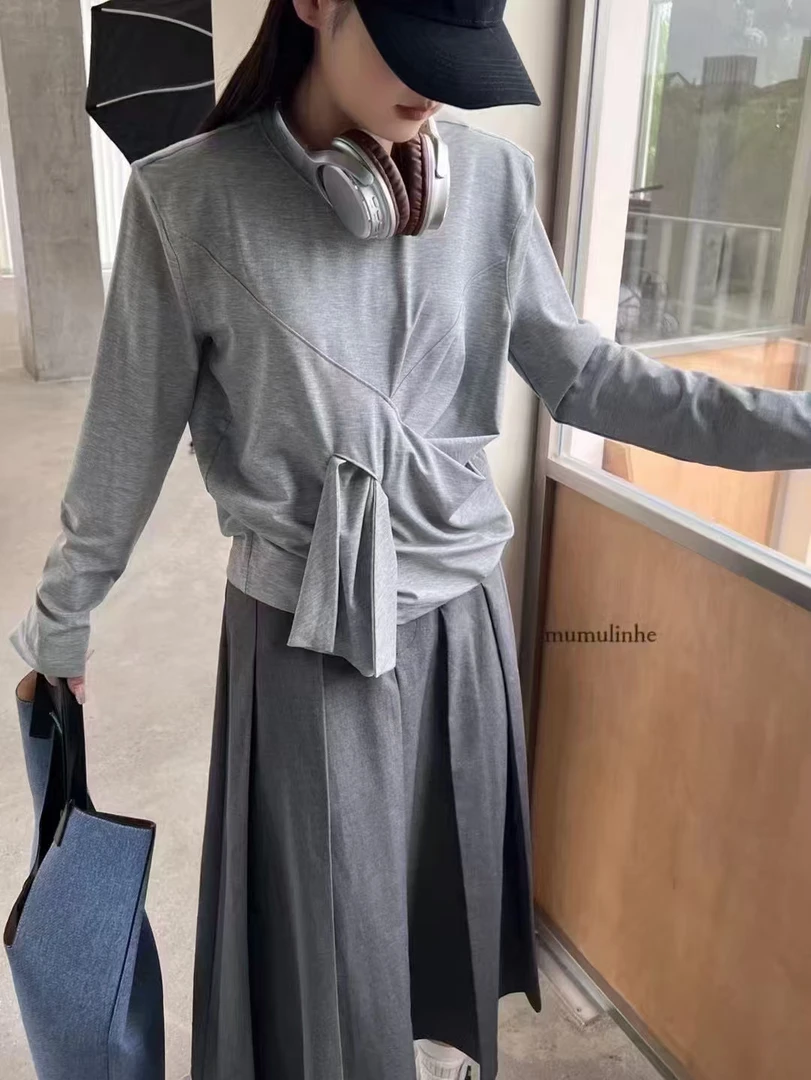 （丸子呀）设计感上衣
