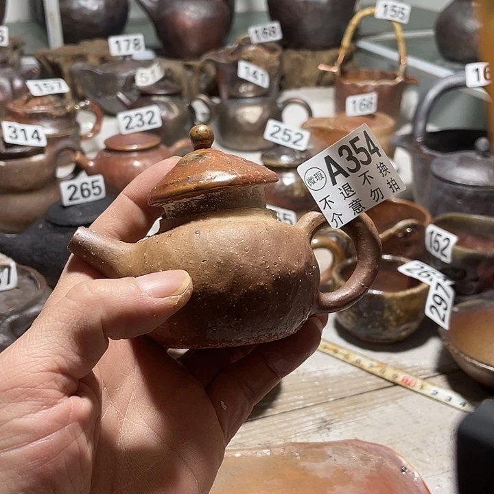 纯手工柴烧茶具精品