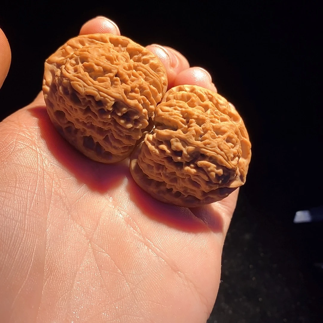 山***买核桃手串/手链三角疆逐鹿南疆石