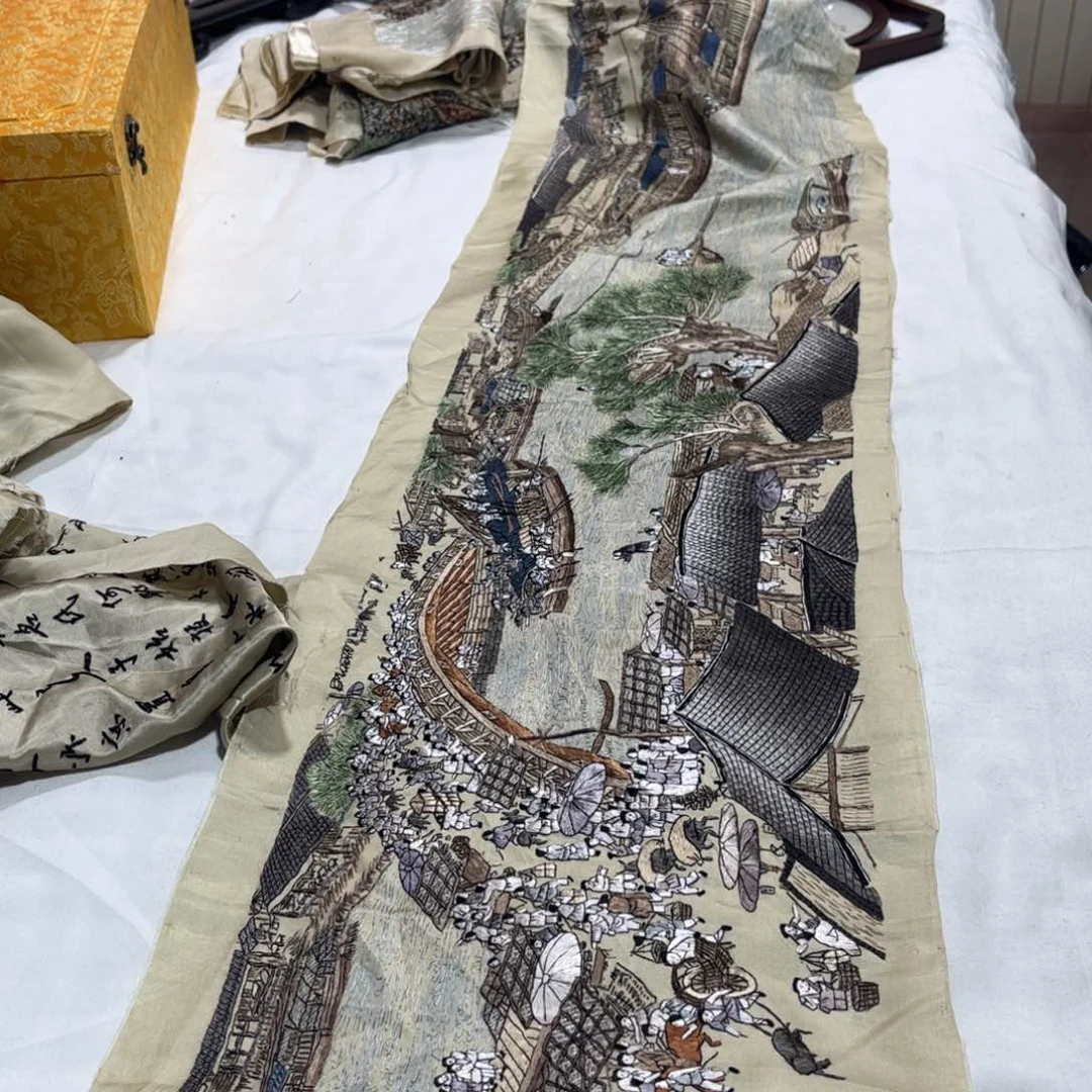 织绣纯手工苏绣打造全网最高