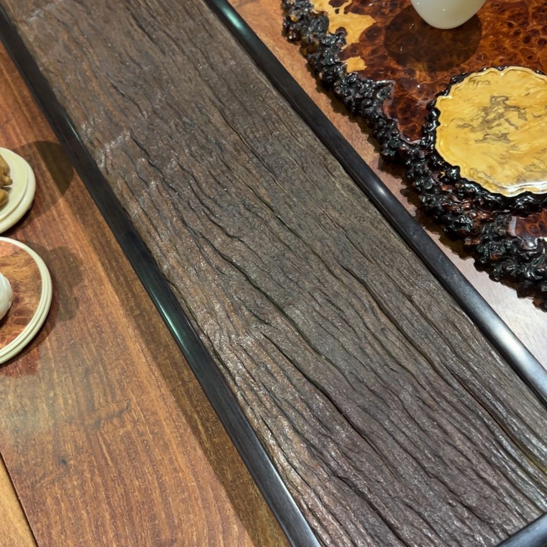 围***城乌木类成套家具龙眼木托盘