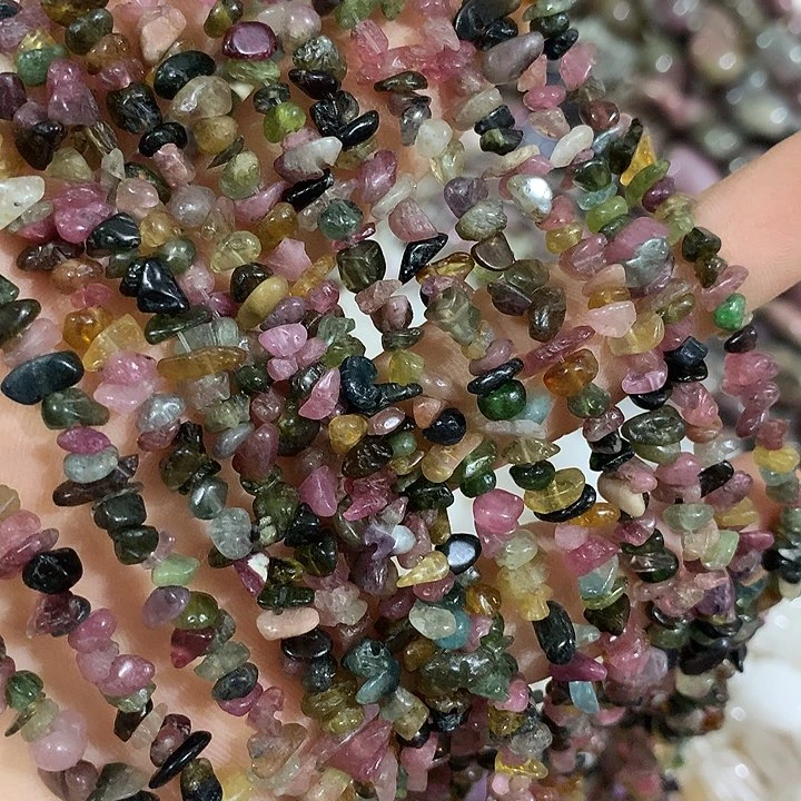 碧玺碎石一条80厘米