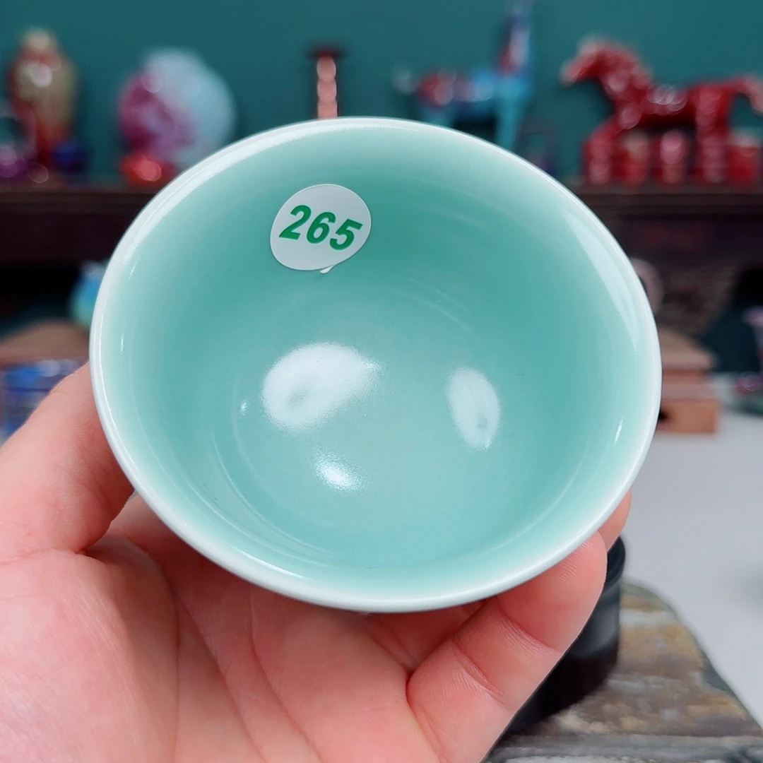 煜***珑瓷片2025钧瓷直播专场265