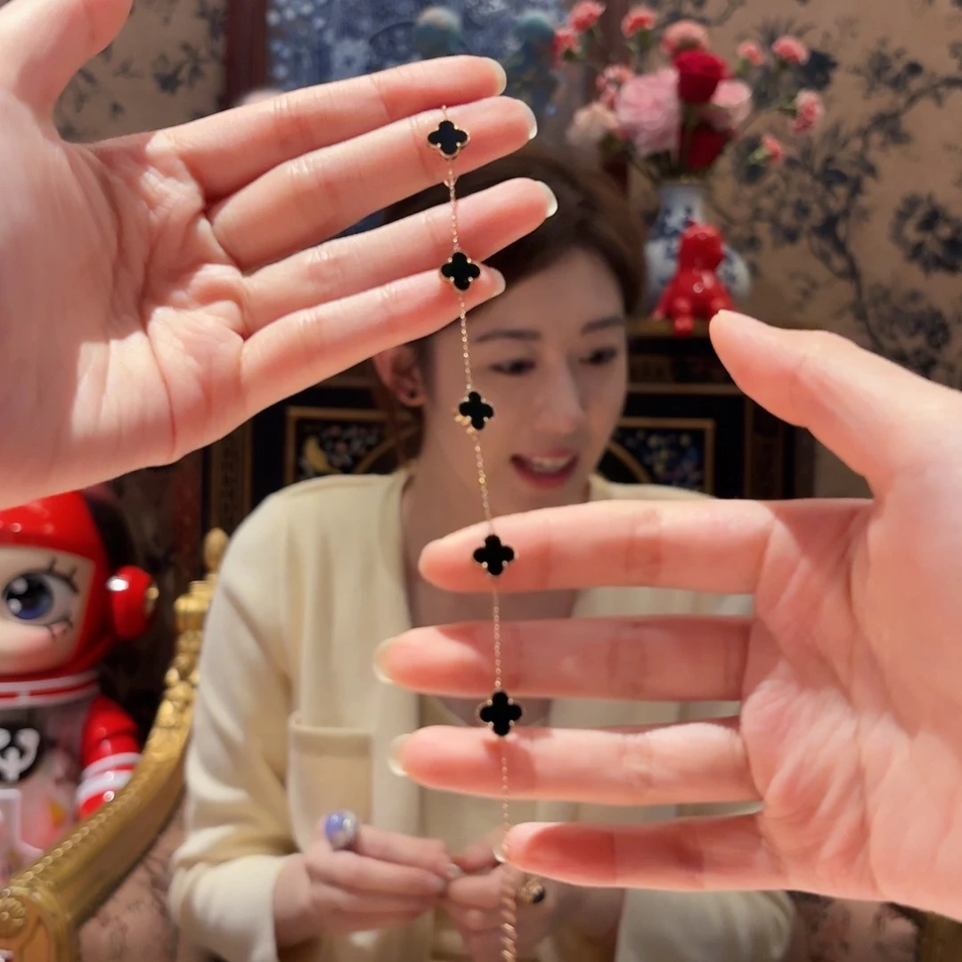 翡翠手链18K金镶嵌手链