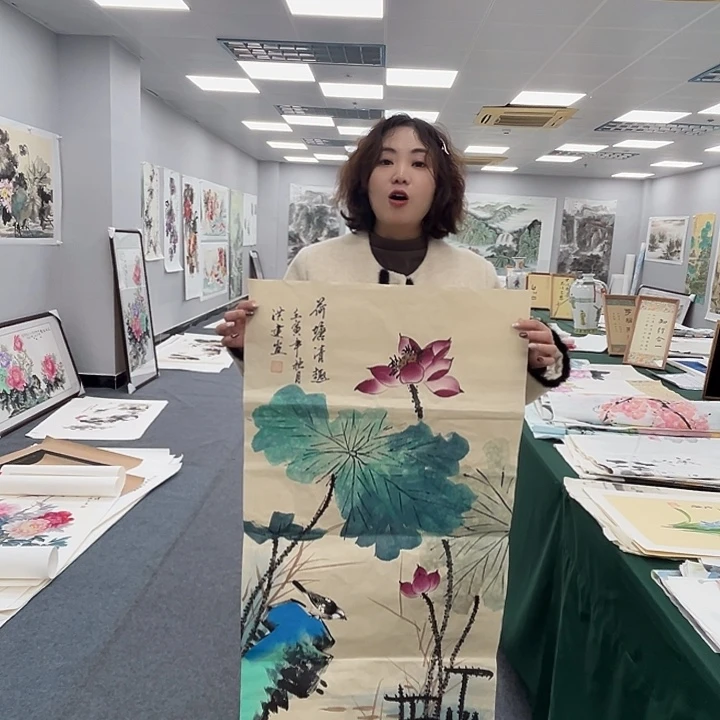 国画纯手绘国画作品大捡漏