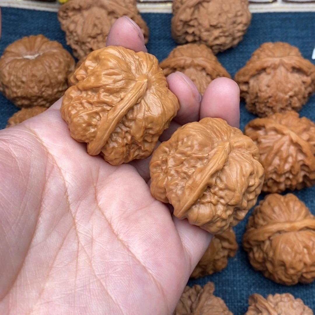 文玩核桃把件39一帆风顺蛙