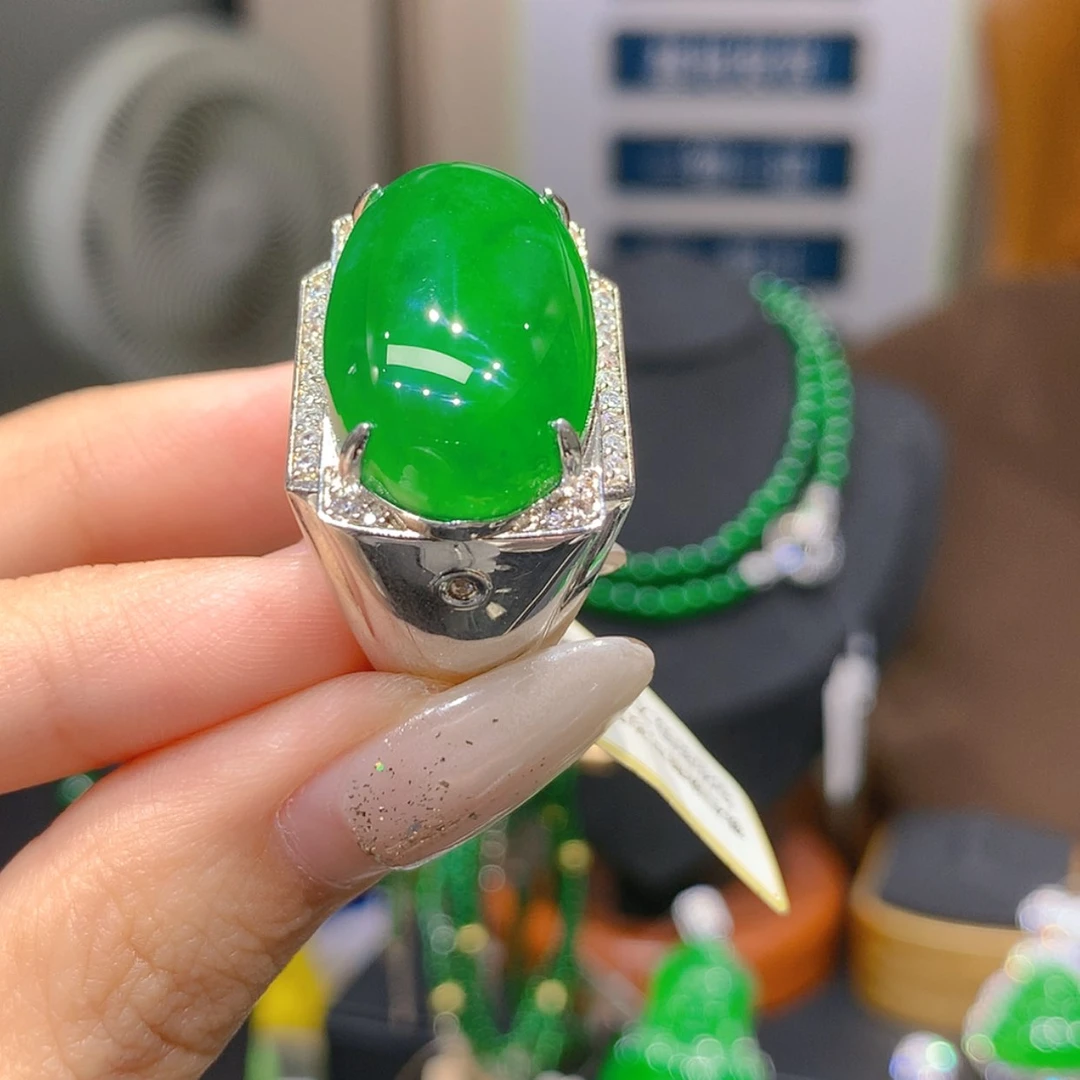 【闪购商品】未镶嵌戒指翡翠5柒姐