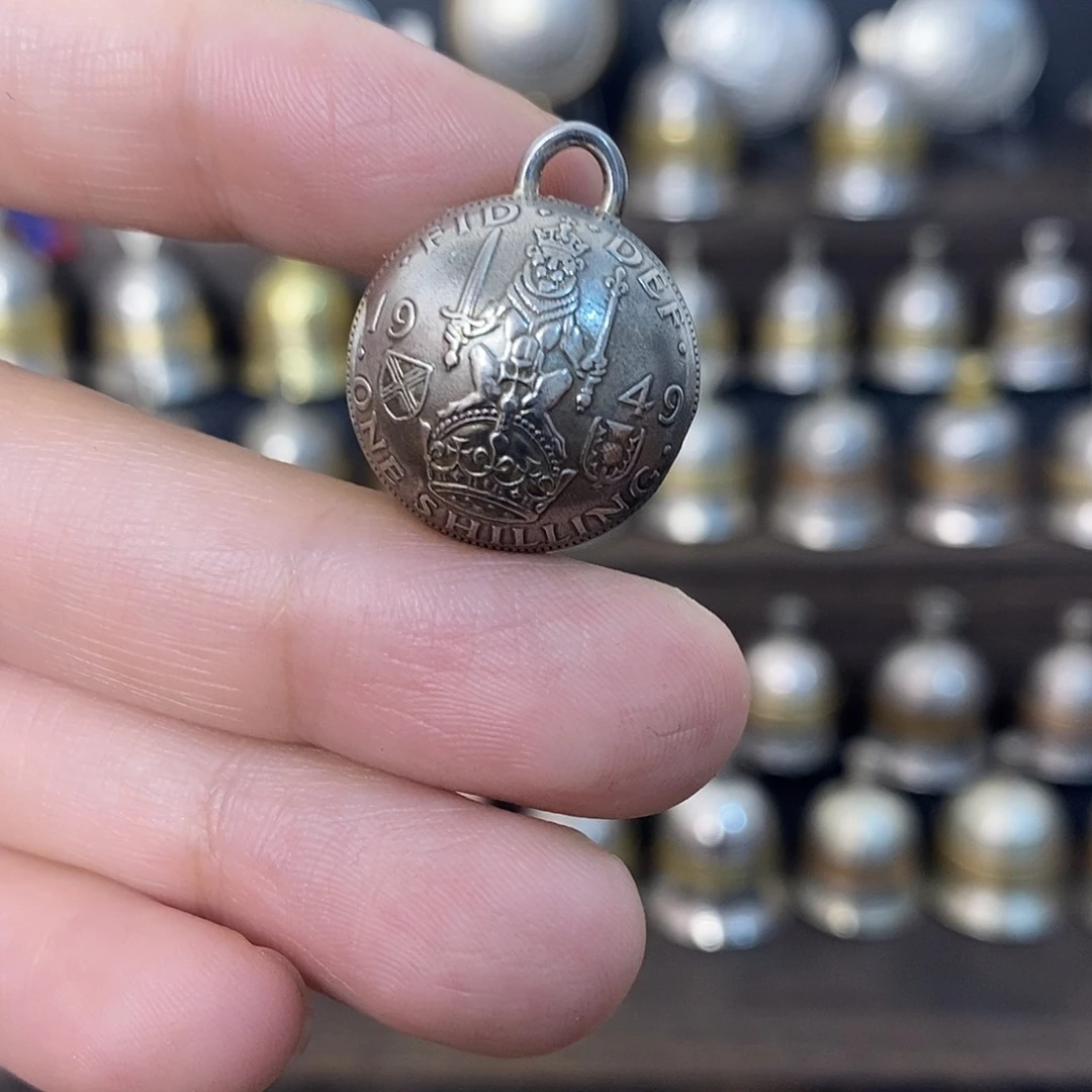 英国一先令硬币铃铛